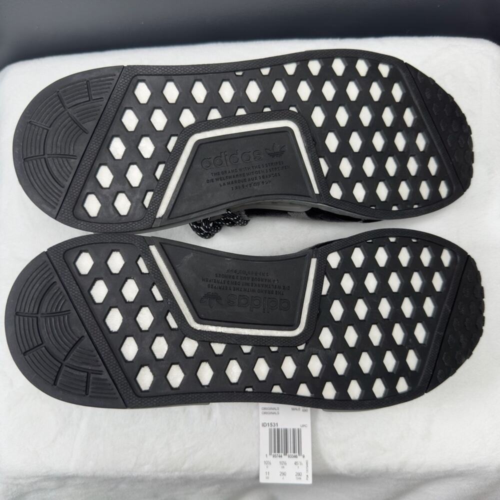 Adidas Pharrell x NMD Human Race 'Animal Print - Ash' | 11M | NEW - Picture 11 of 11